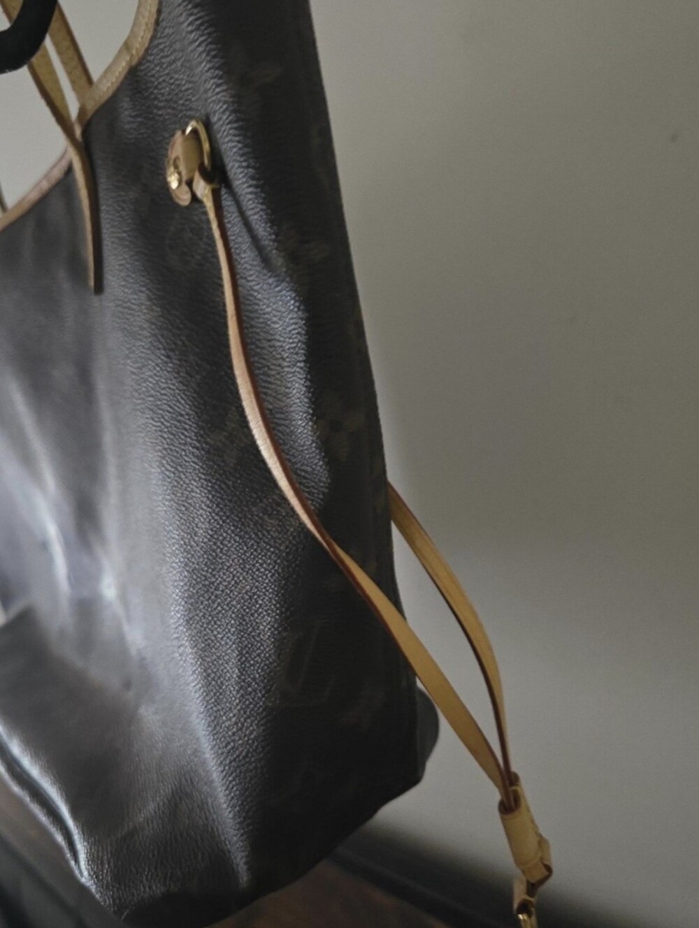 Louis Vuitton Monogram Canvas Neverfull Tote - Brown/Beige - Picture 6 of 6